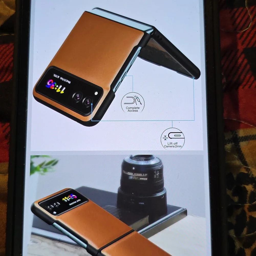 Eastcoo Slim Motorola Moto Razr 2023 Leather